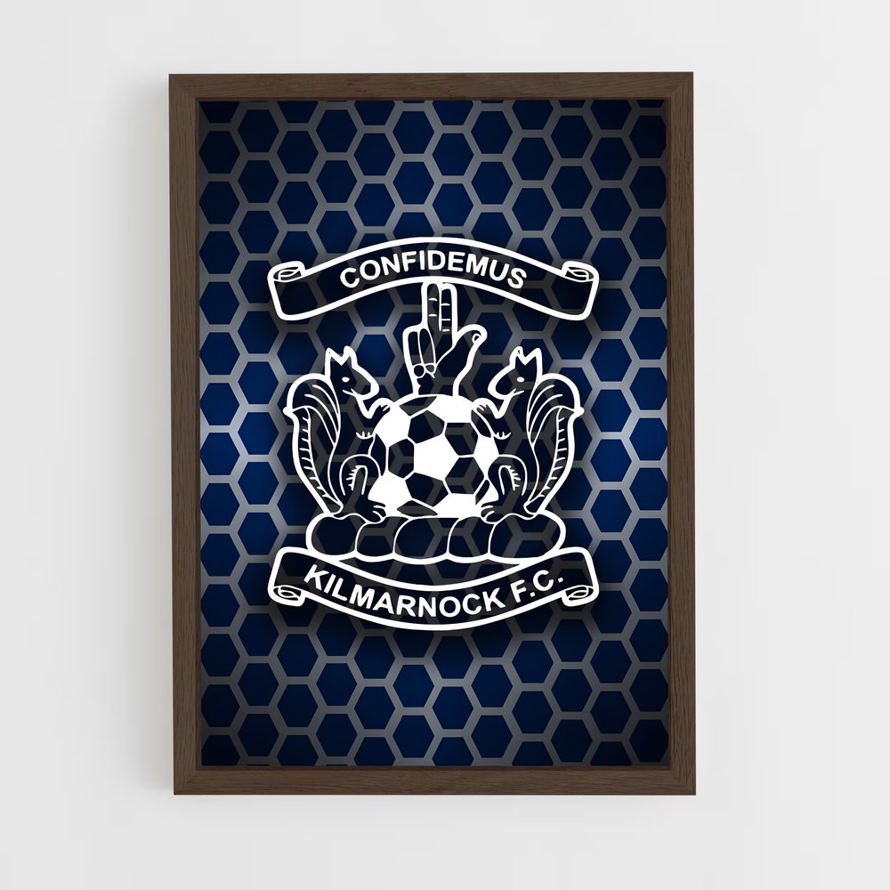 ap-kilmarnock fc-4 cadre Bois foncé