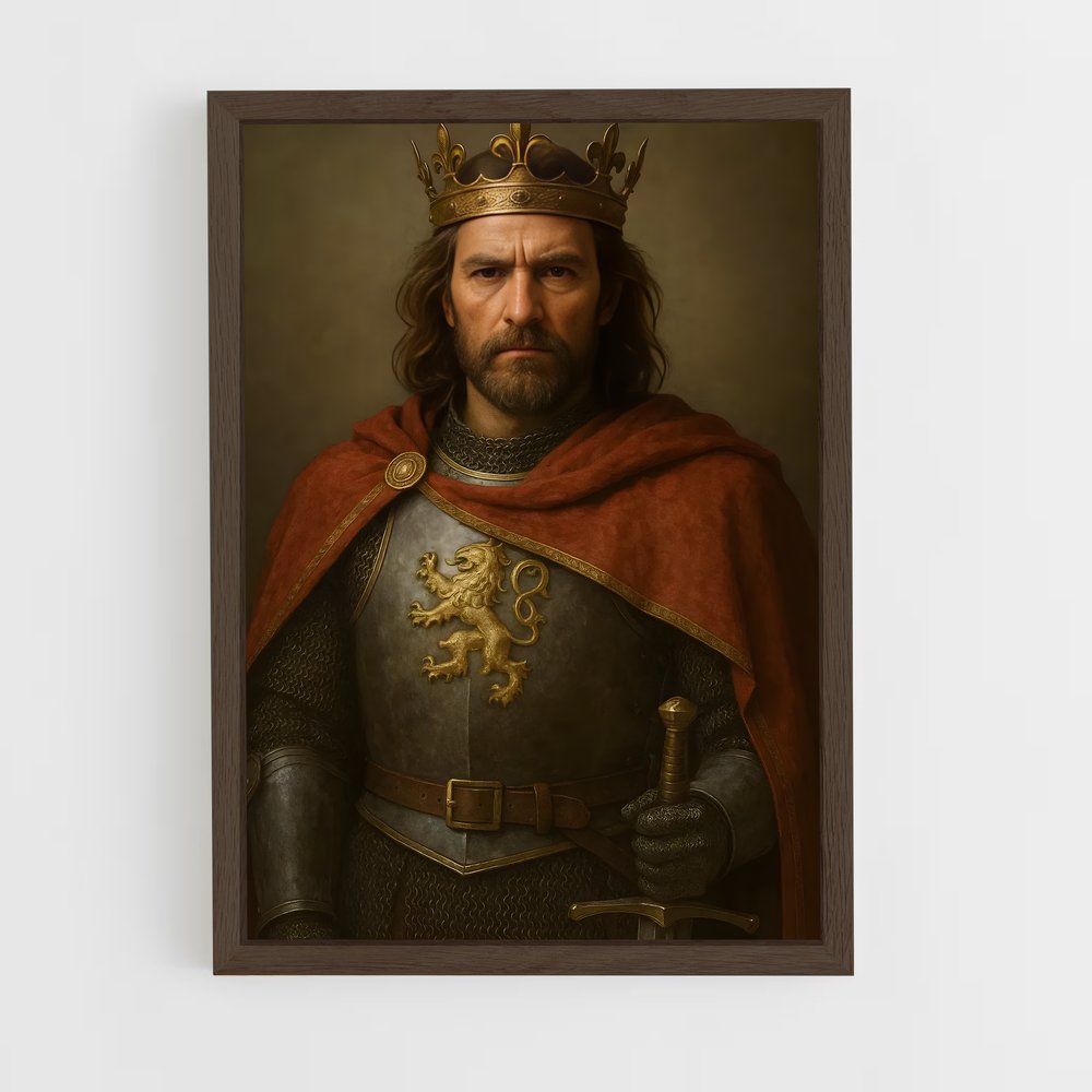 ap-king arthur-11 cadre Bois foncé