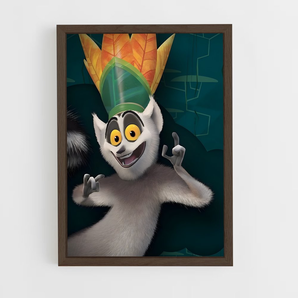 ap-king julien-3 cadre Bois foncé