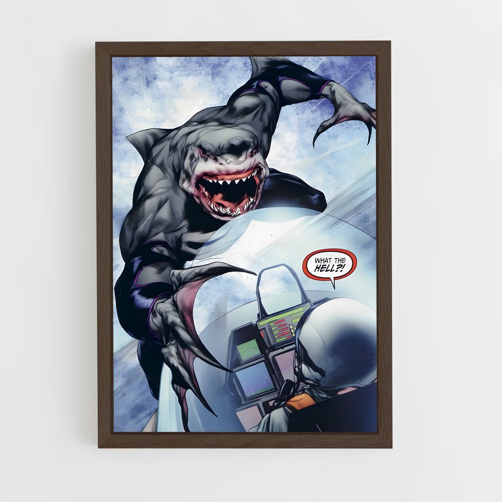 ap-king shark-4 cadre Bois foncé