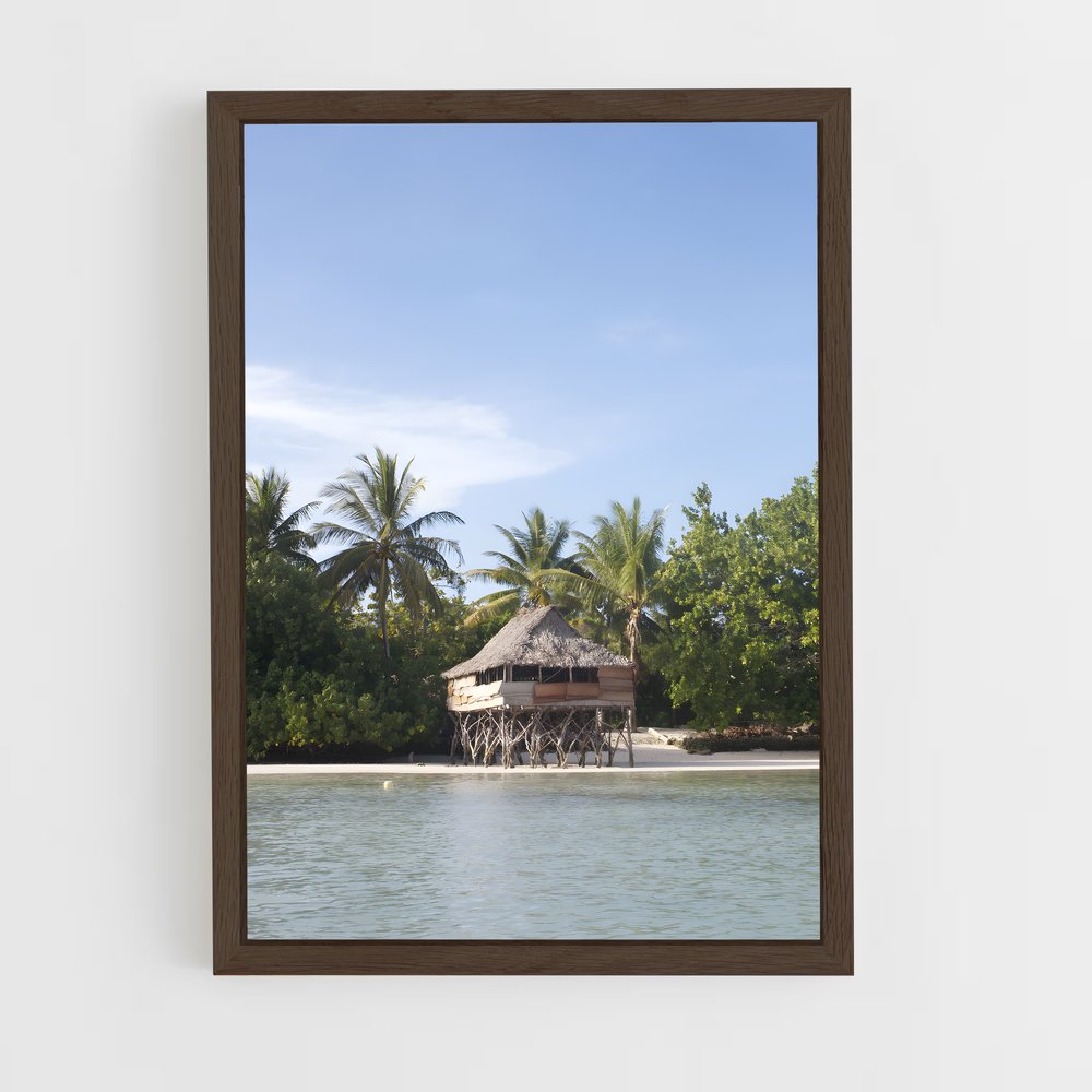ap-kiribati-7 cadre Bois foncé