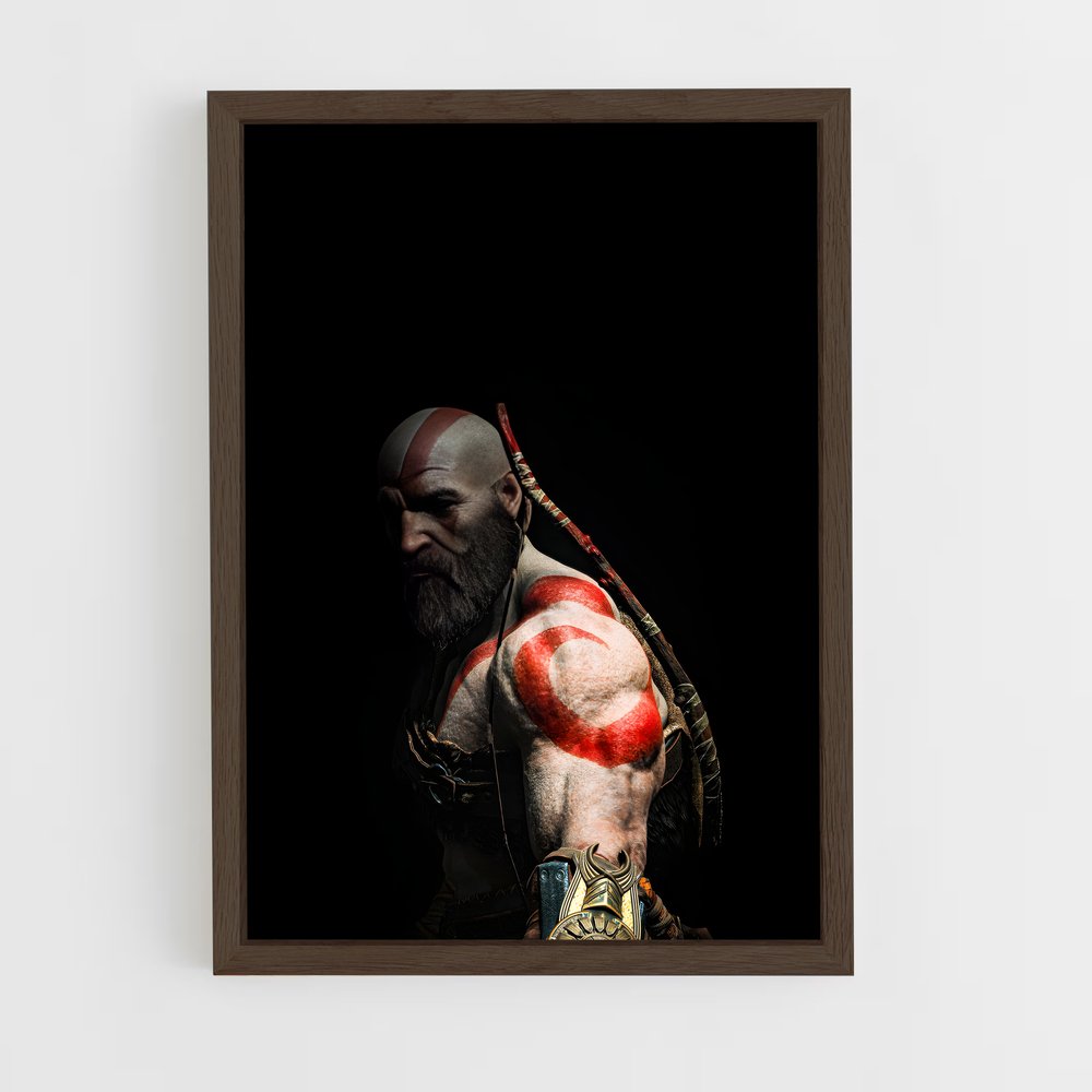 ap-kratos-8 cadre Bois foncé