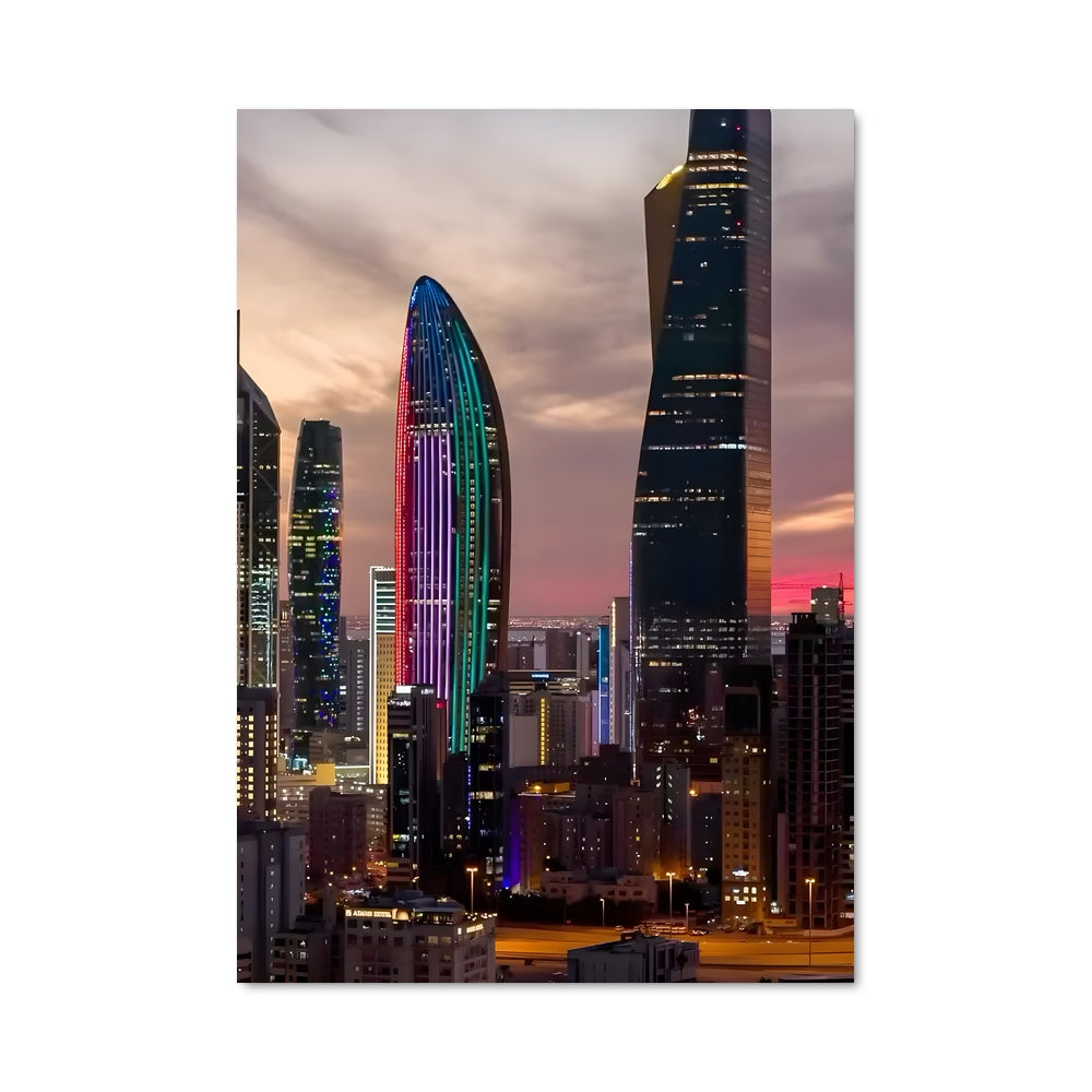 Kuwaiti Night Poster – Aesthetic Posters