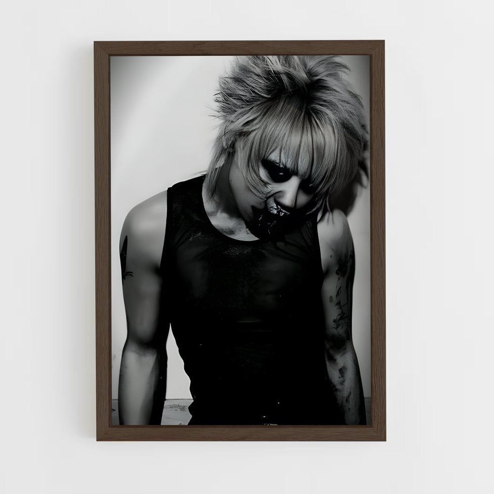 ap-kyo dir en grey-3 cadre Bois foncé