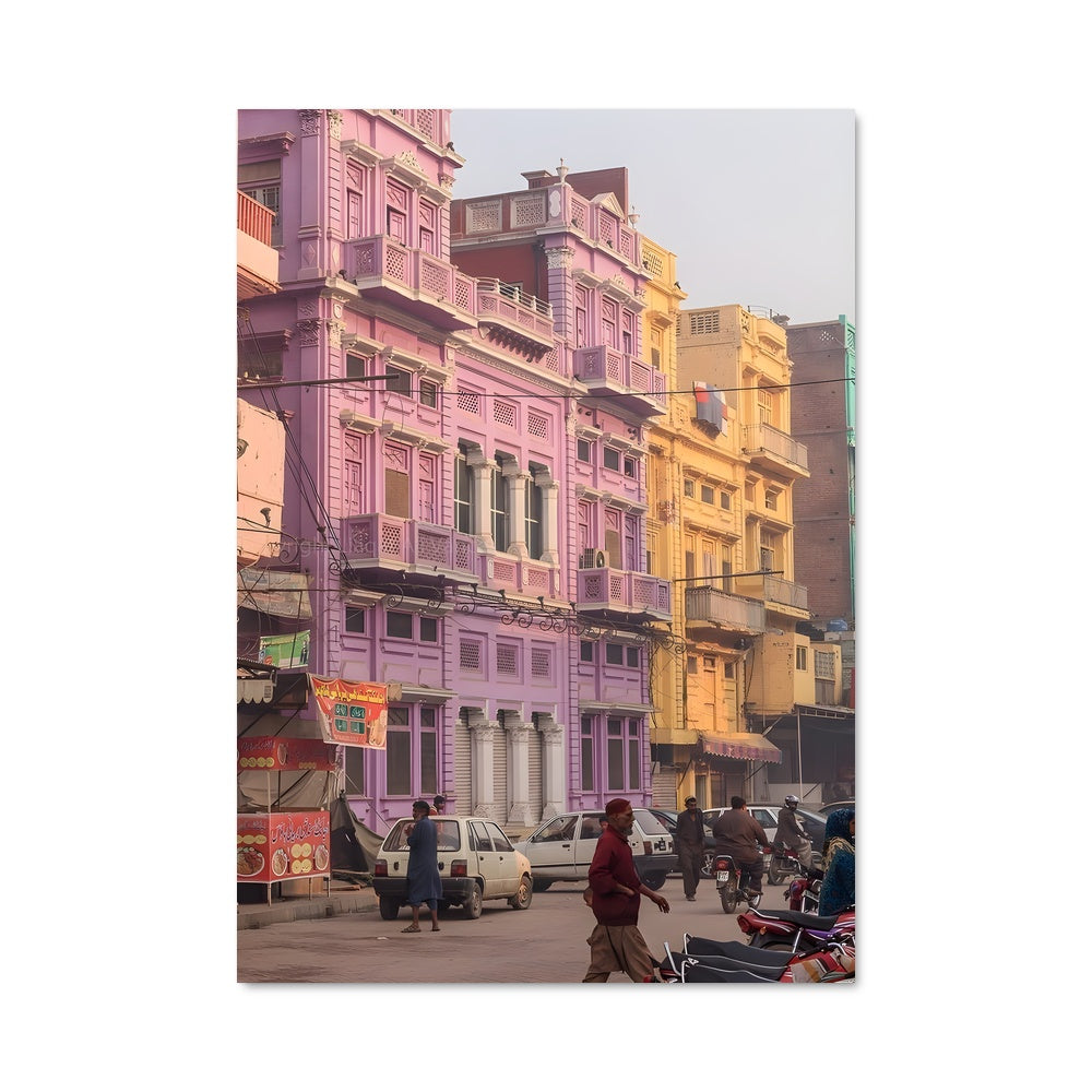 Poster Rues de Lahore