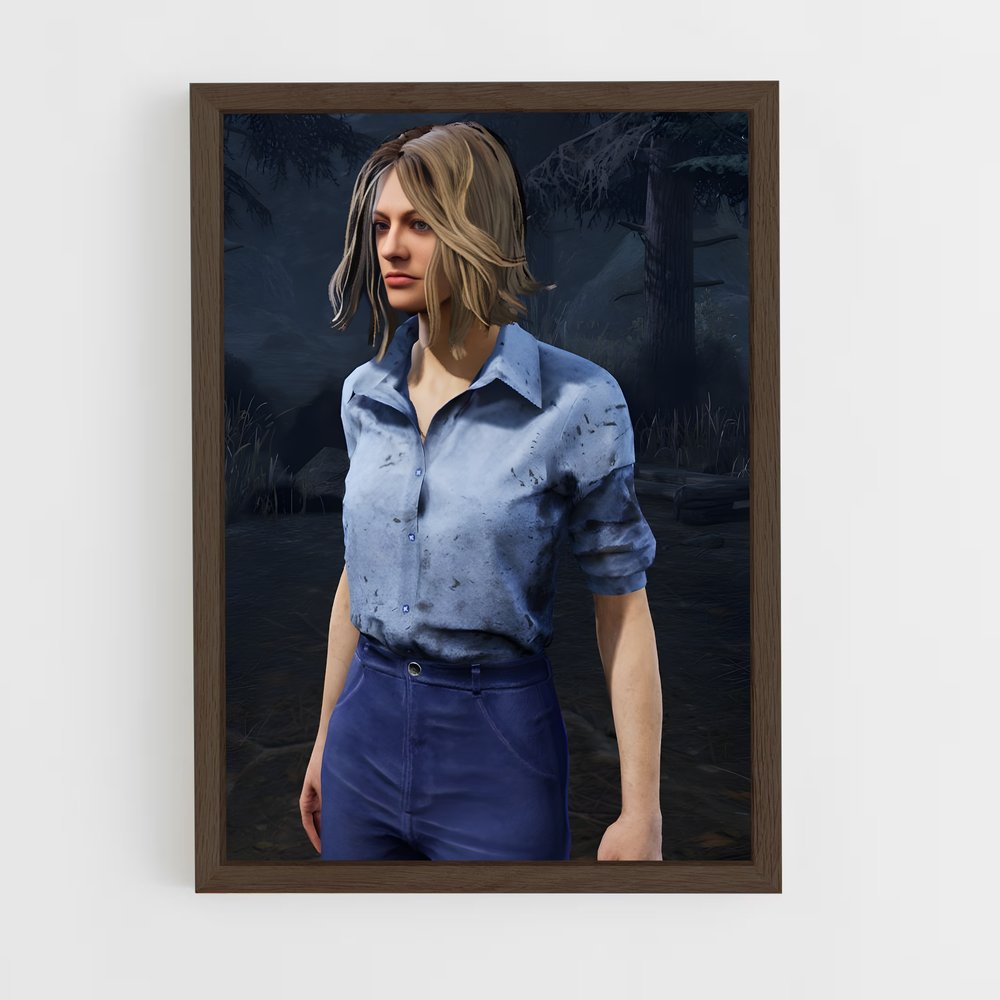 ap-laurie strode-2 cadre Bois foncé