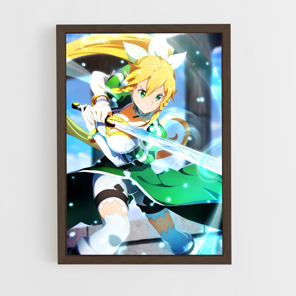 ap-leafa-6 cadre Bois foncé