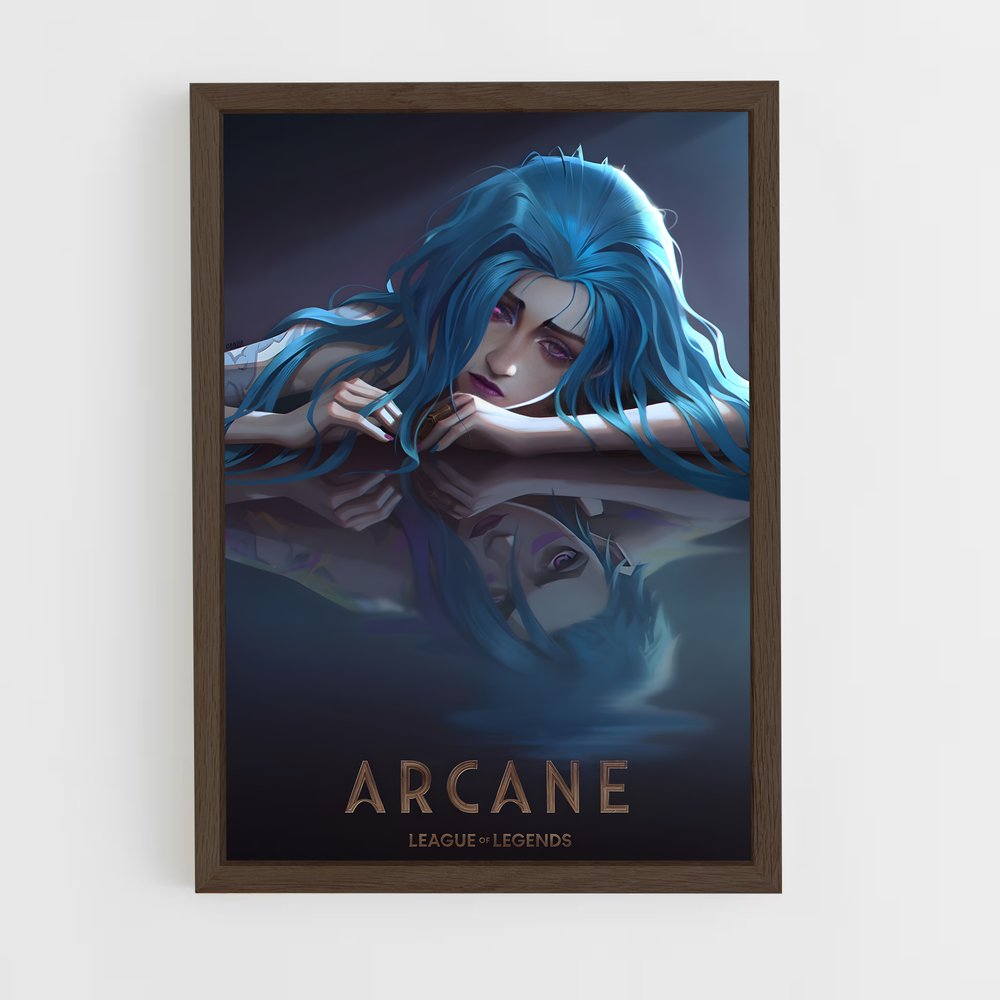 ap-league of legends-4 cadre Bois foncé
