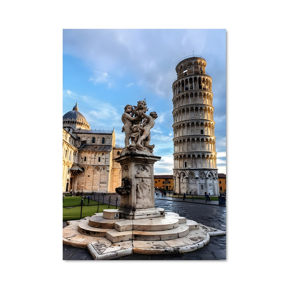 Poster Pisa Inclinée