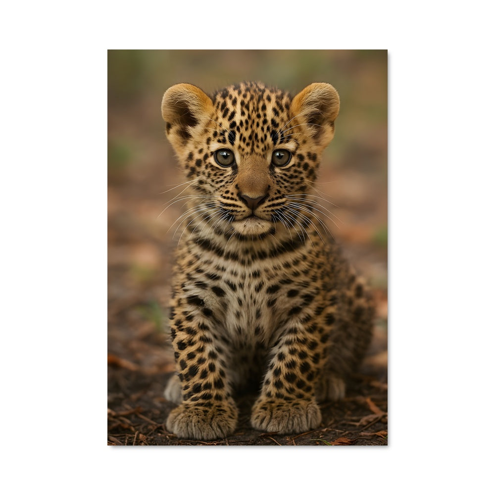Poster Petit Léopard