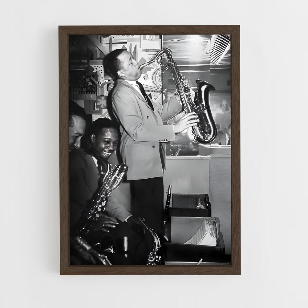 ap-lester young-2 cadre Bois foncé