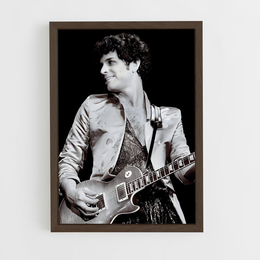 ap-lindsey buckingham-5 cadre Bois foncé