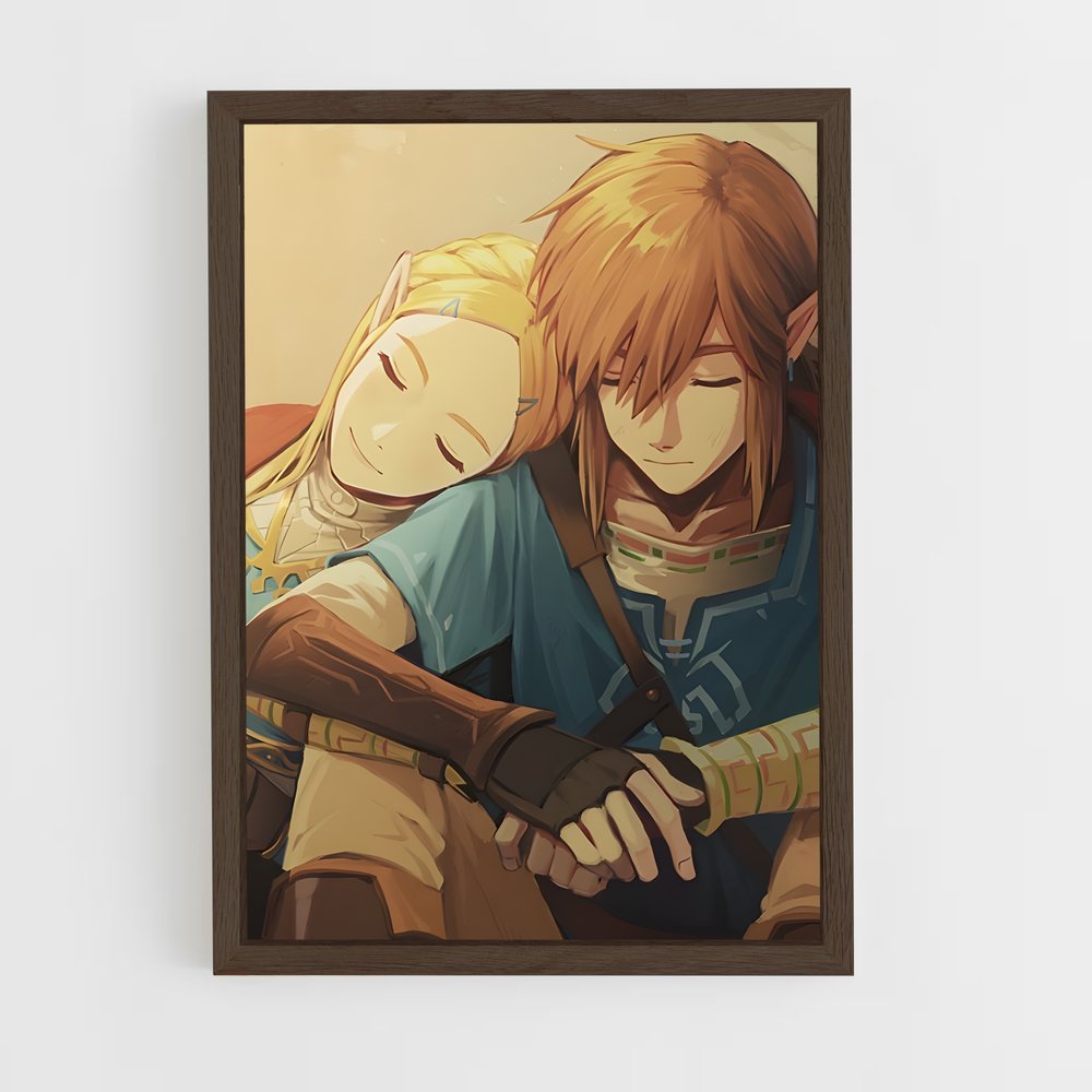 ap-link-4 cadre Bois foncé
