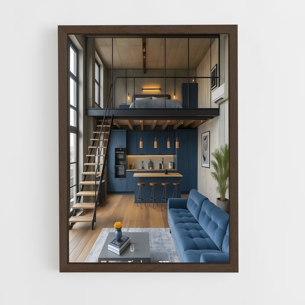 ap-loft-15 cadre Bois foncé