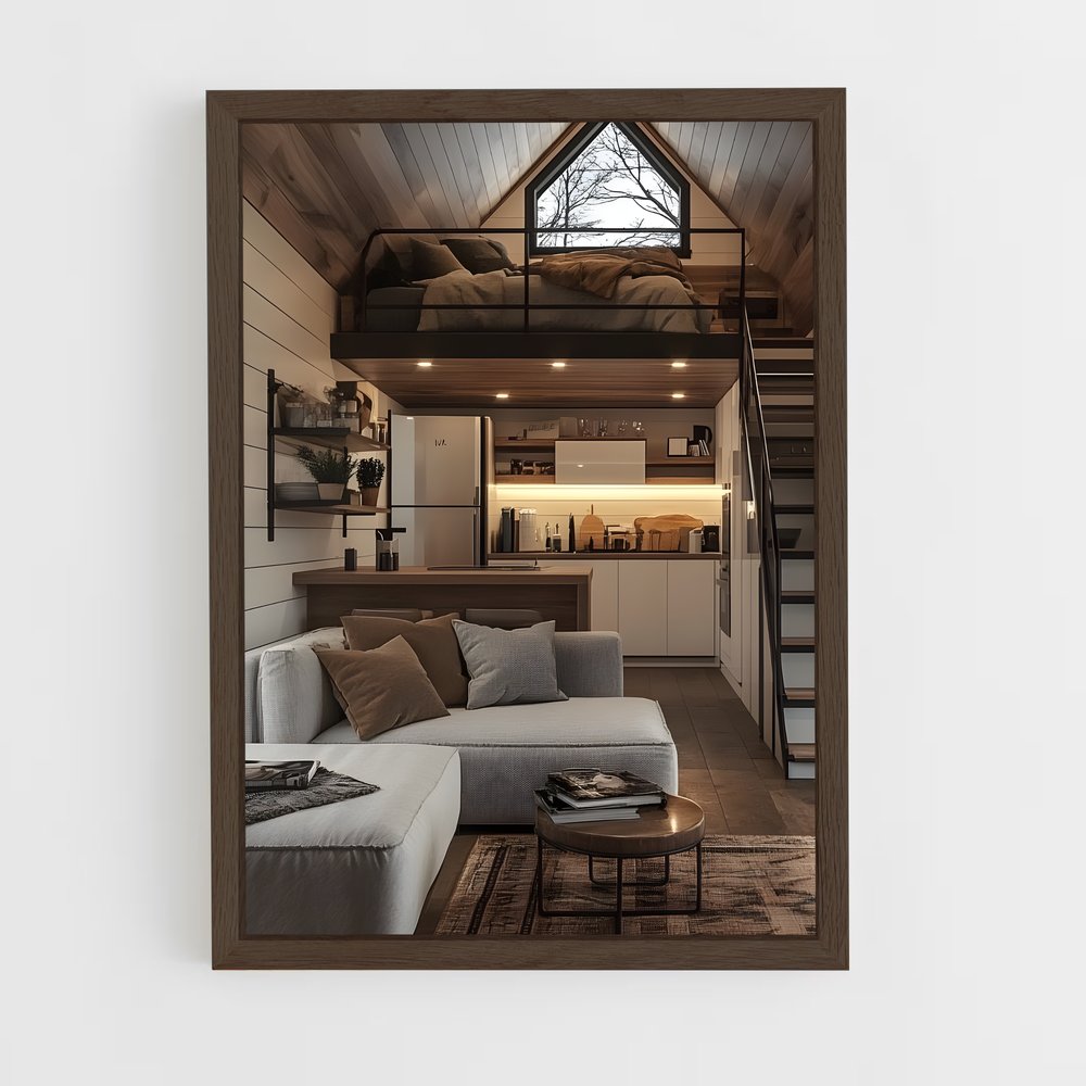 ap-loft-16 cadre Bois foncé