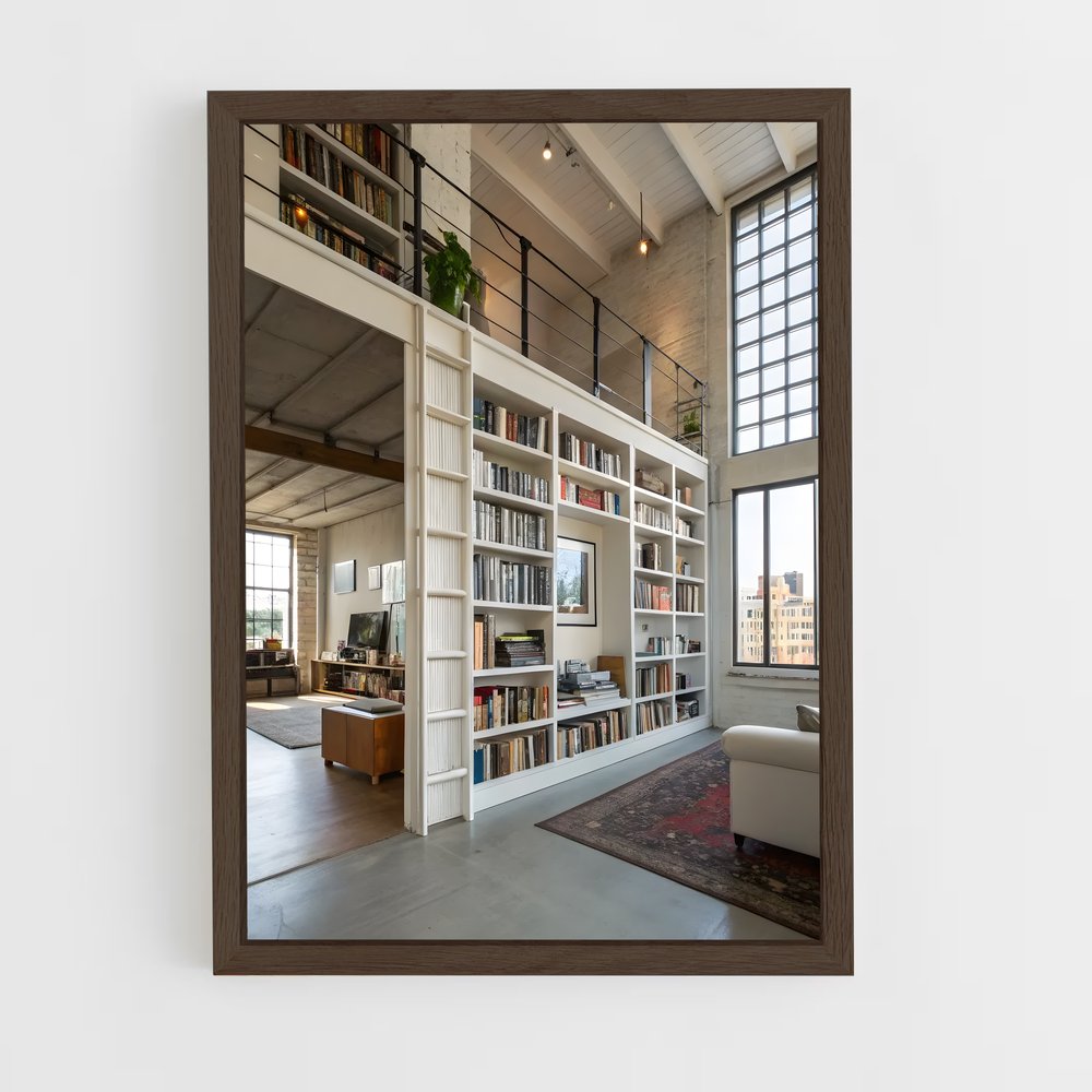 ap-loft-4 cadre Bois foncé