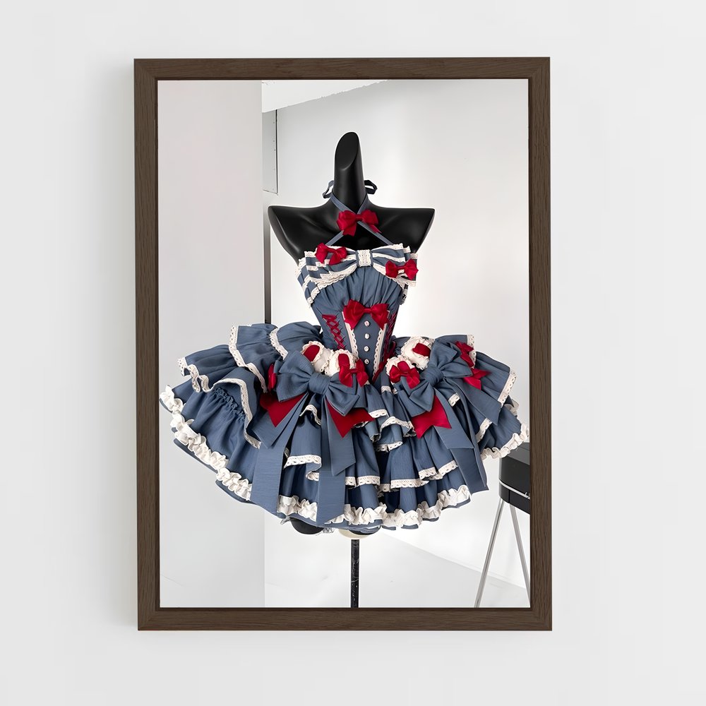 ap-lolita fashion-5 cadre Bois foncé
