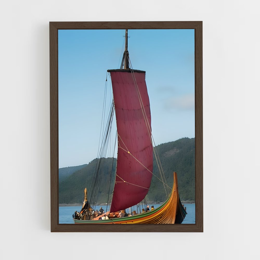 ap-longship-9 cadre Bois foncé