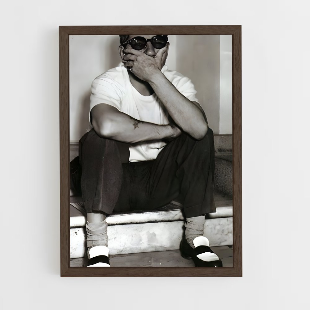 ap-lucky luciano-1 cadre Bois foncé