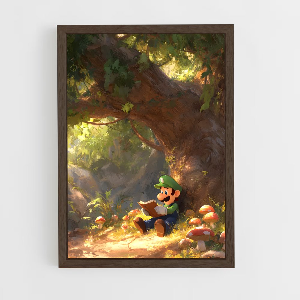 ap-luigi-4 cadre Bois foncé