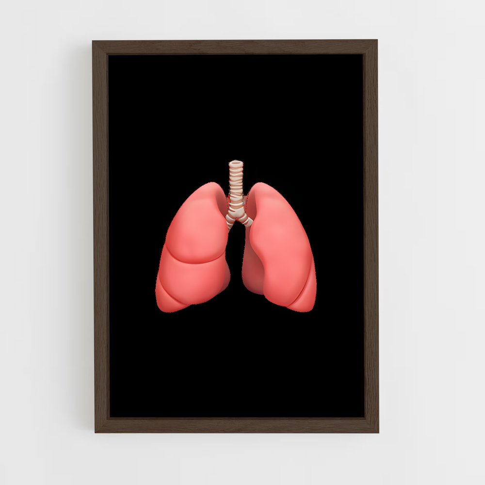 ap-lung-3 cadre Bois foncé