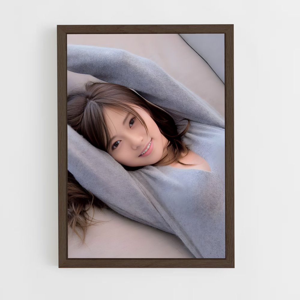 ap-mai shiraishi-10 cadre Bois foncé