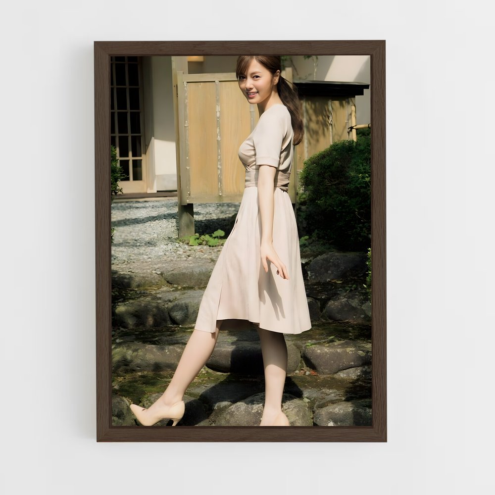 ap-mai shiraishi-3 cadre Bois foncé