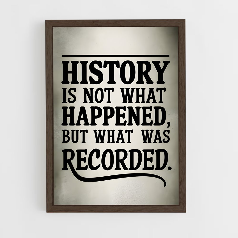 ap-make history-2 cadre Bois foncé