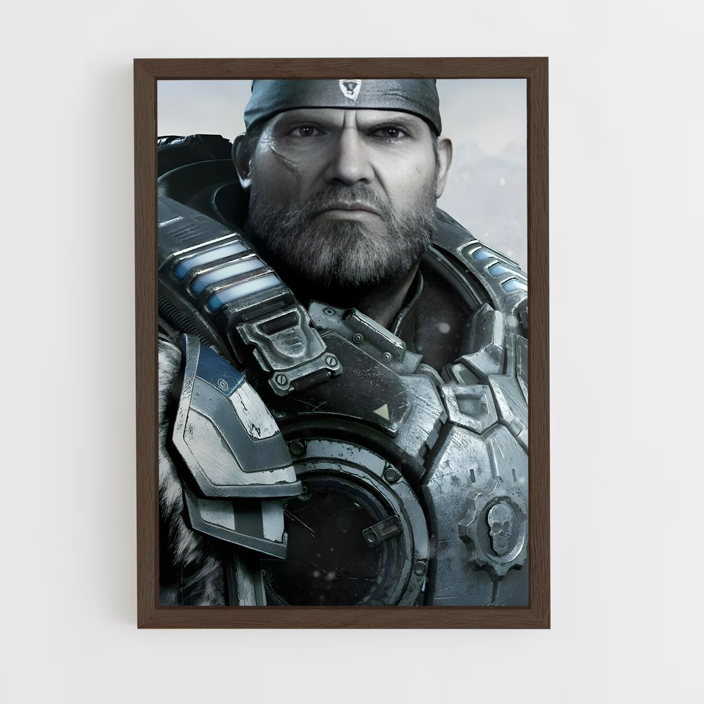 ap-marcus fenix-2 cadre Bois foncé