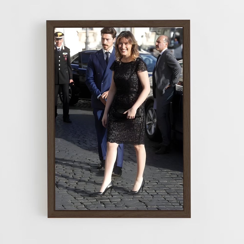 ap-maria elena boschi-7 cadre Bois foncé