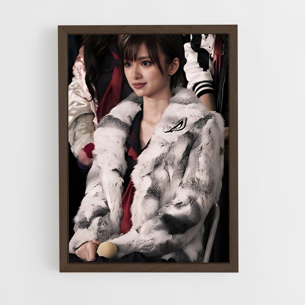 ap-mariko shinoda-2 cadre Bois foncé