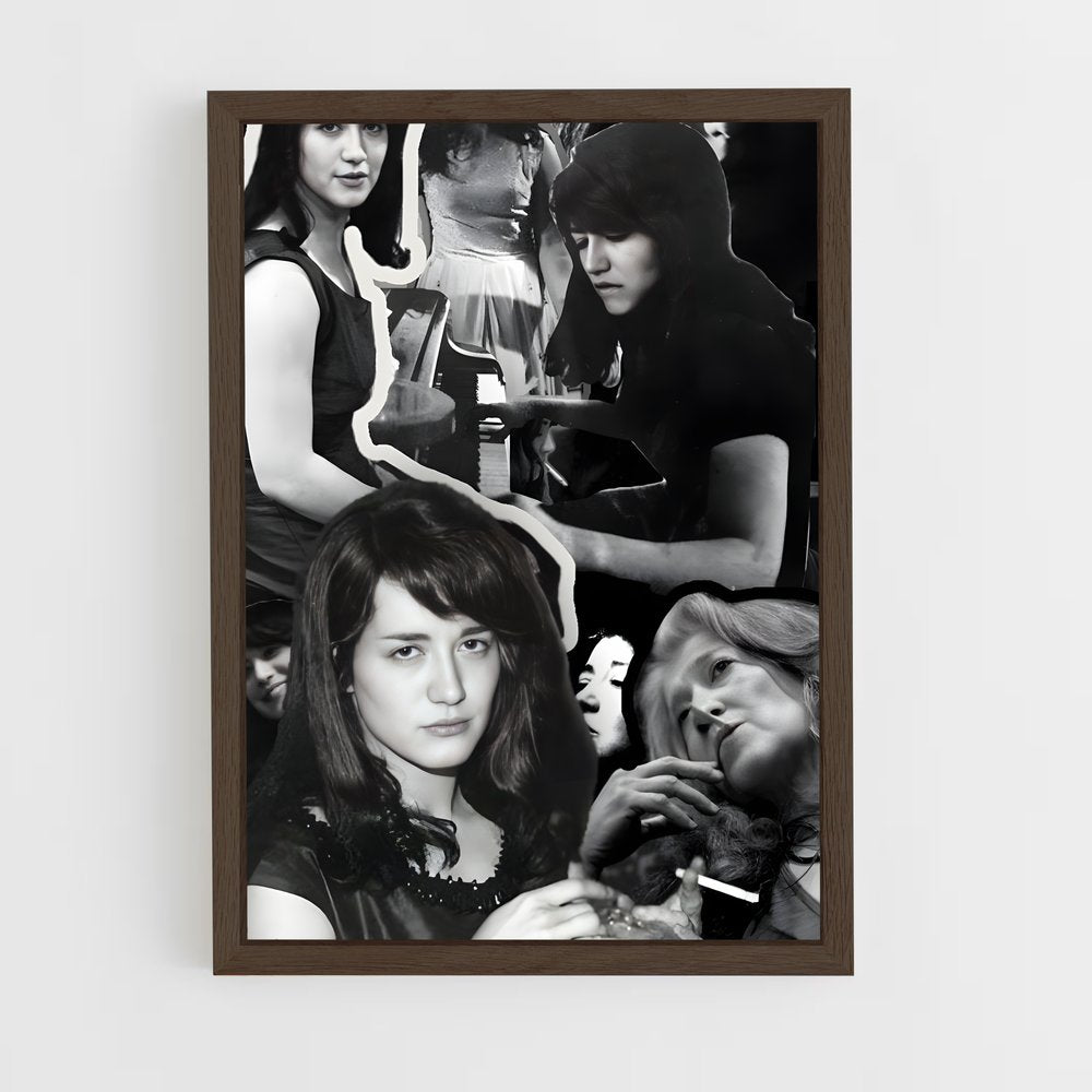 ap-martha argerich-4 cadre Bois foncé