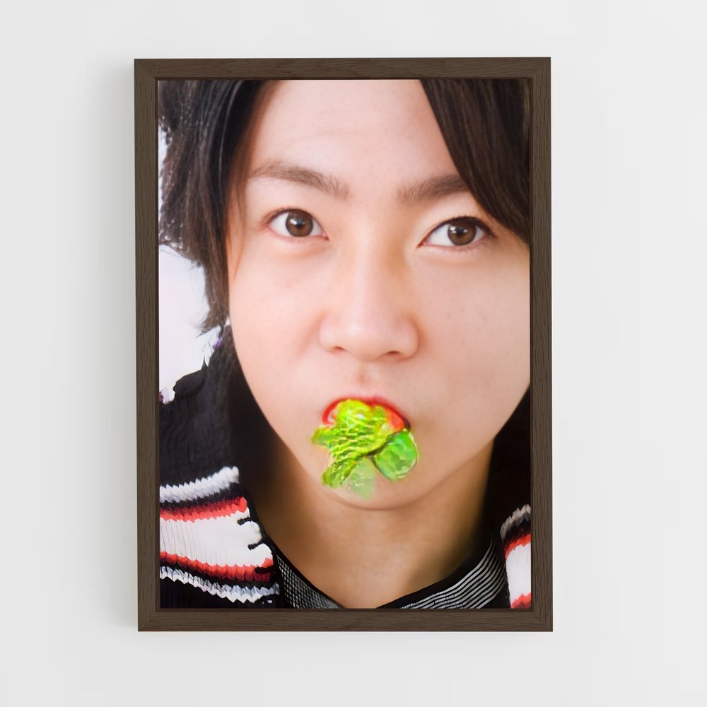 ap-masaki aiba-3 cadre Bois foncé