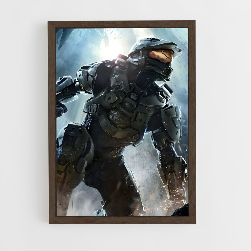 ap-master chief-6 cadre Bois foncé