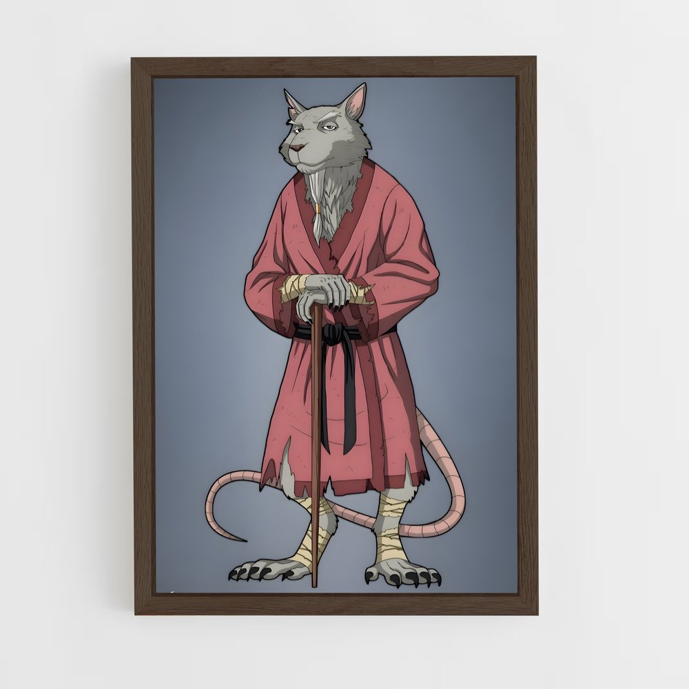 ap-master splinter-4 cadre Bois foncé
