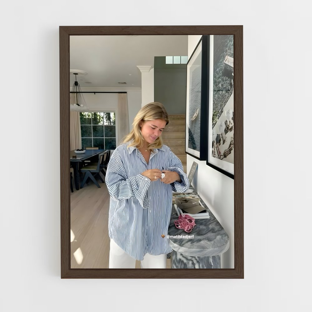 ap-matilda djerf-4 cadre Bois foncé
