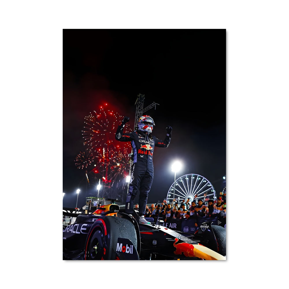 Poster La Victoire de Verstappen