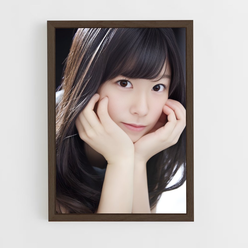 ap-mei higashimura-1 cadre Bois foncé
