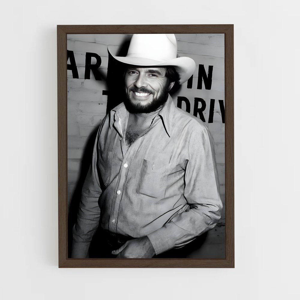 ap-merle haggard-2 cadre Bois foncé
