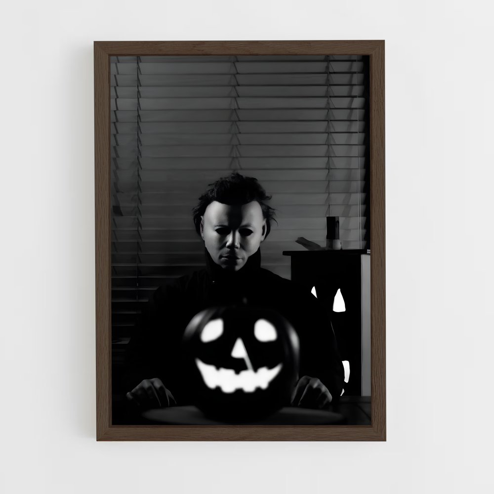 ap-michael myers-4 cadre Bois foncé