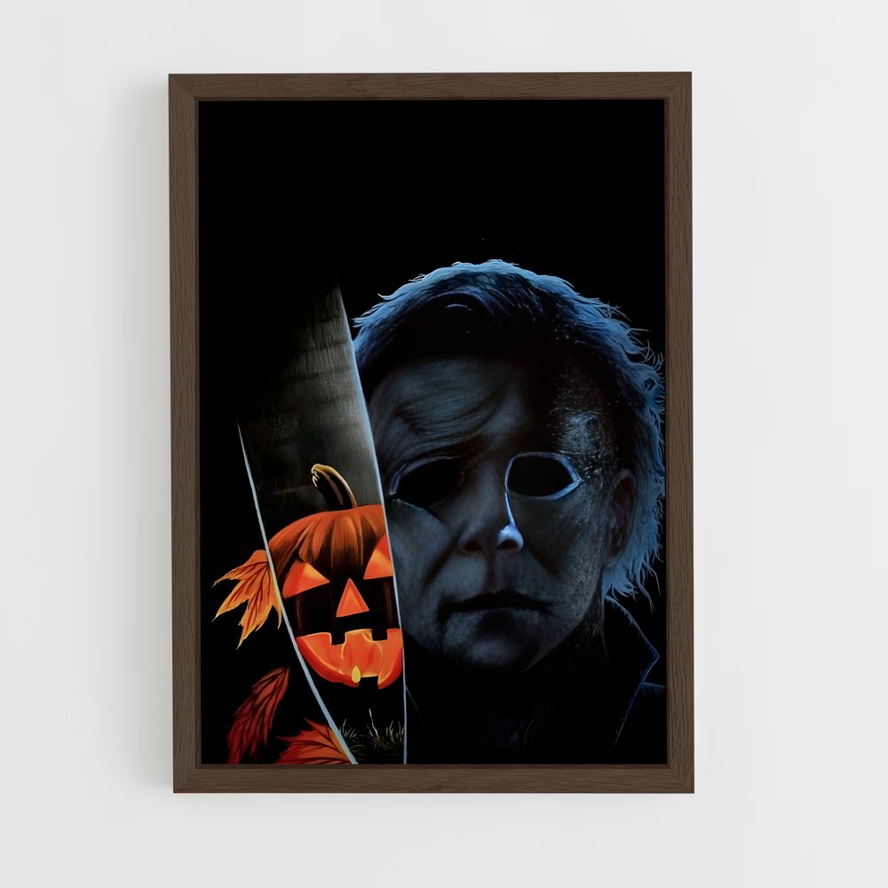 ap-michael myers-5 cadre Bois foncé