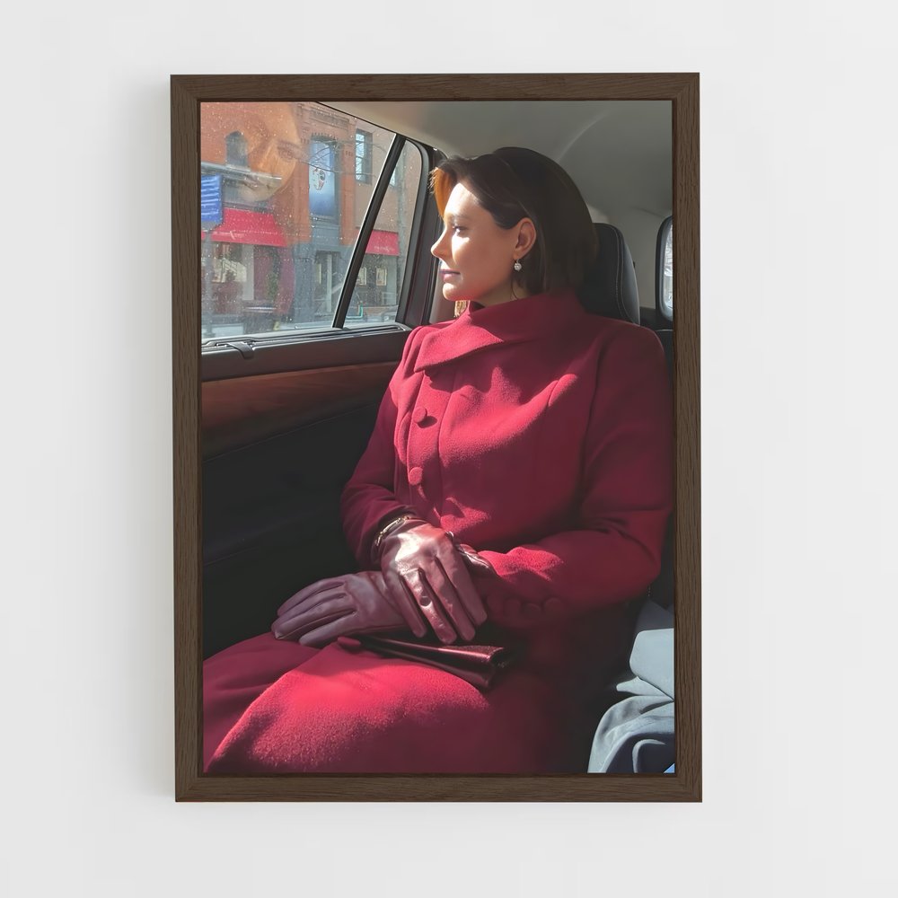 ap-michelle bolsonaro-2 cadre Bois foncé