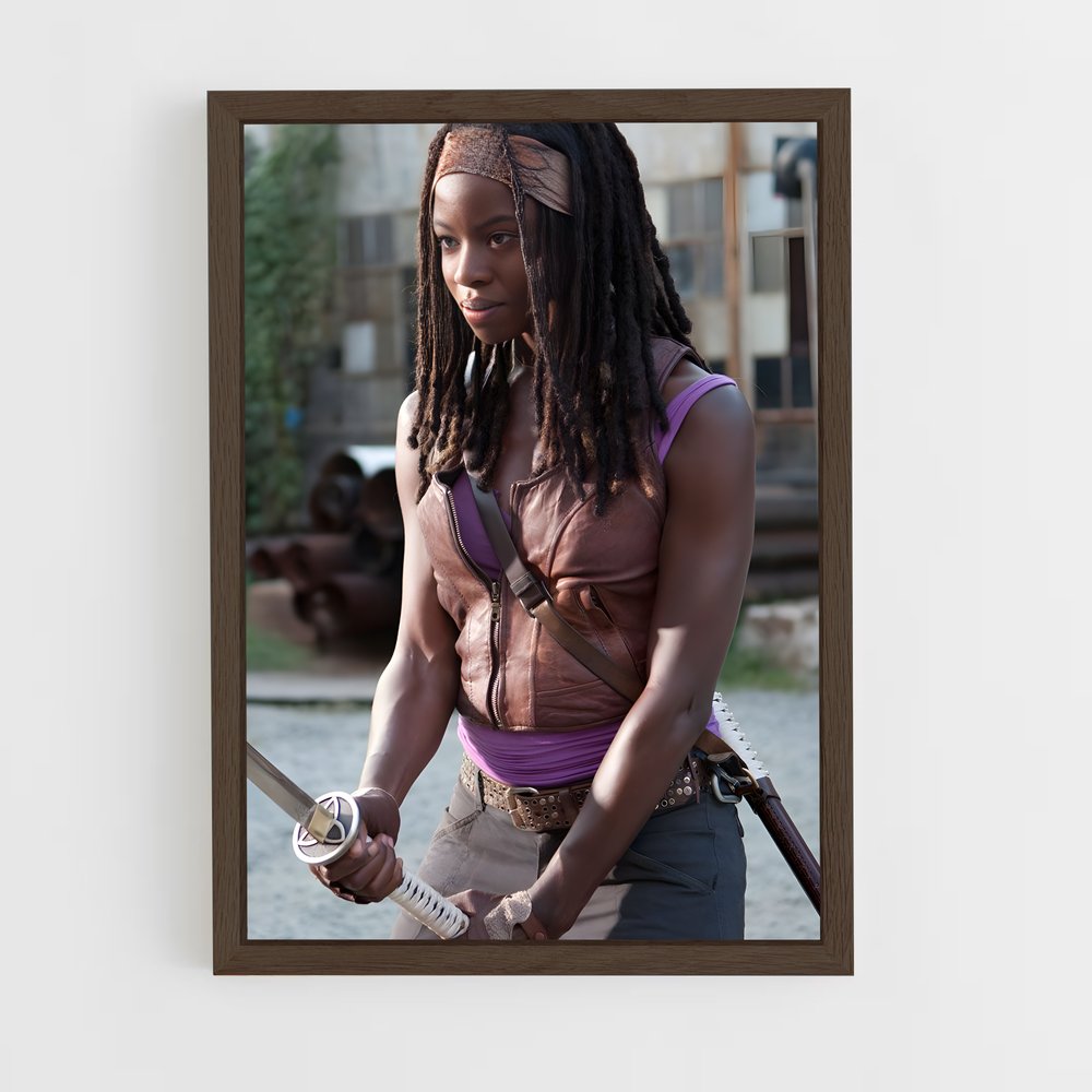 ap-michonne-2 cadre Bois foncé