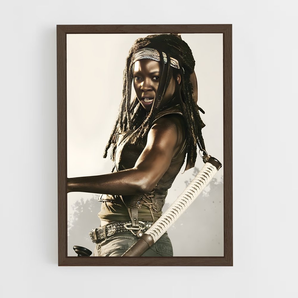 ap-michonne-6 cadre Bois foncé