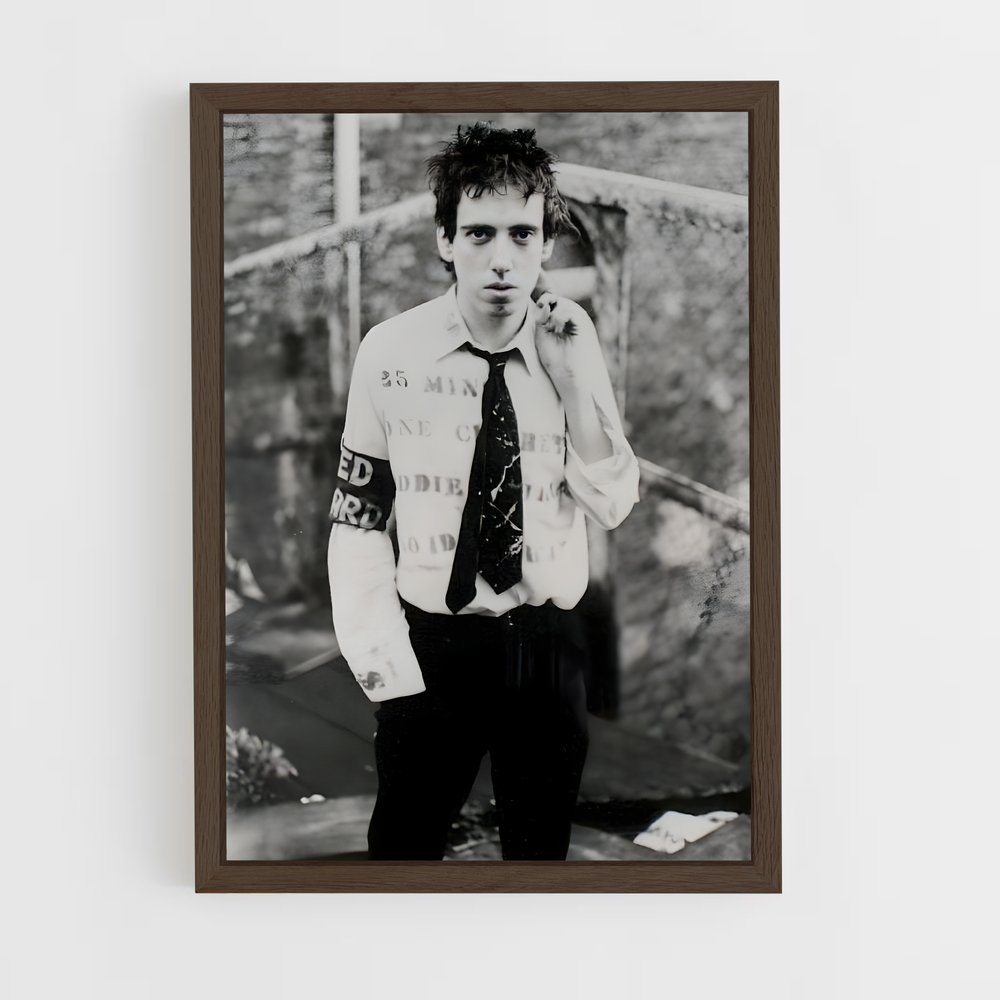 ap-mick jones-3 cadre Bois foncé