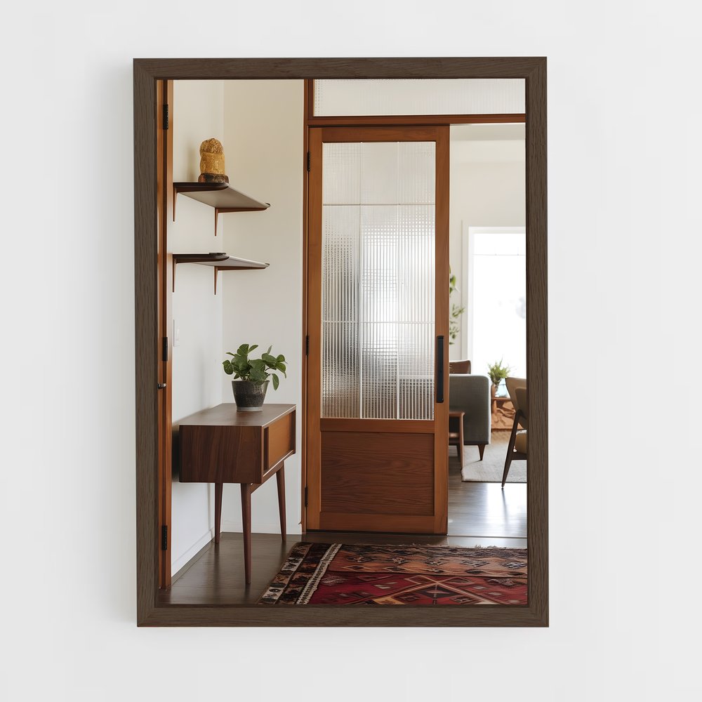 ap-mid-century-12 cadre Bois foncé