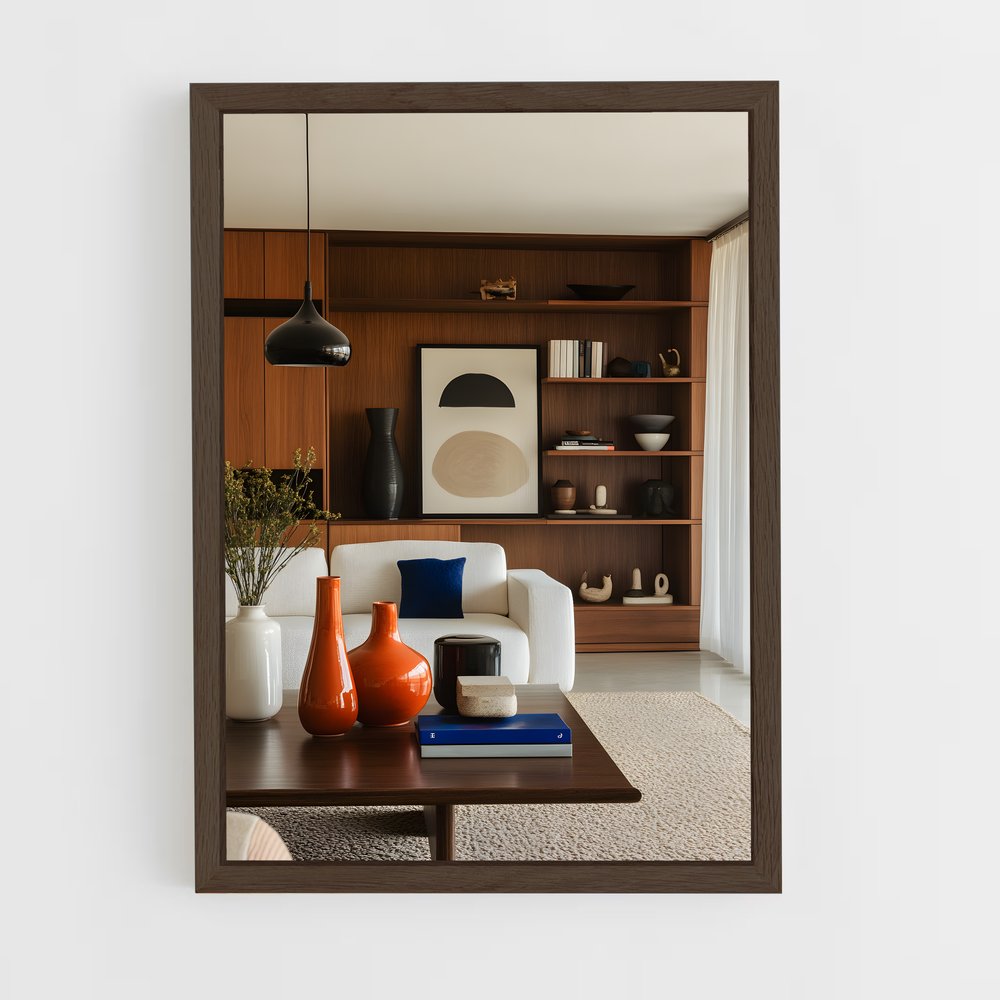 ap-mid-century-14 cadre Bois foncé