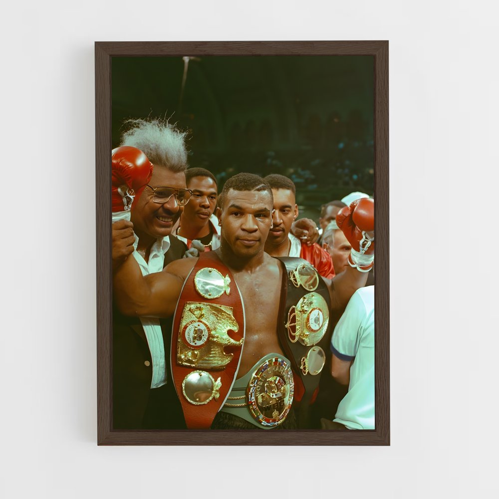 ap-mike tyson-6 cadre Bois foncé