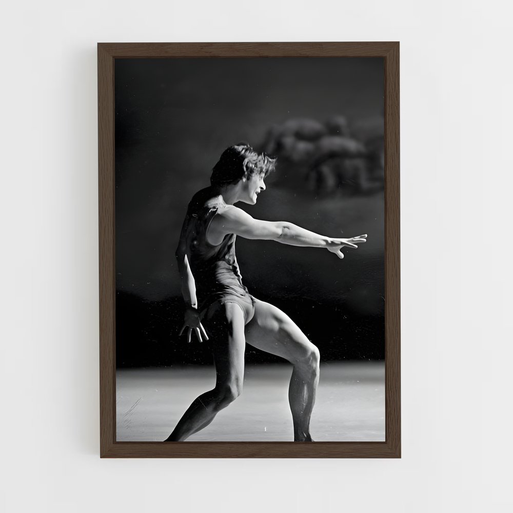 ap-mikhail baryshnikov-4 cadre Bois foncé