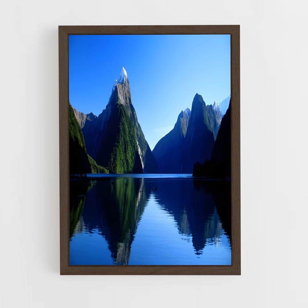 ap-milford sound-1 cadre Bois foncé